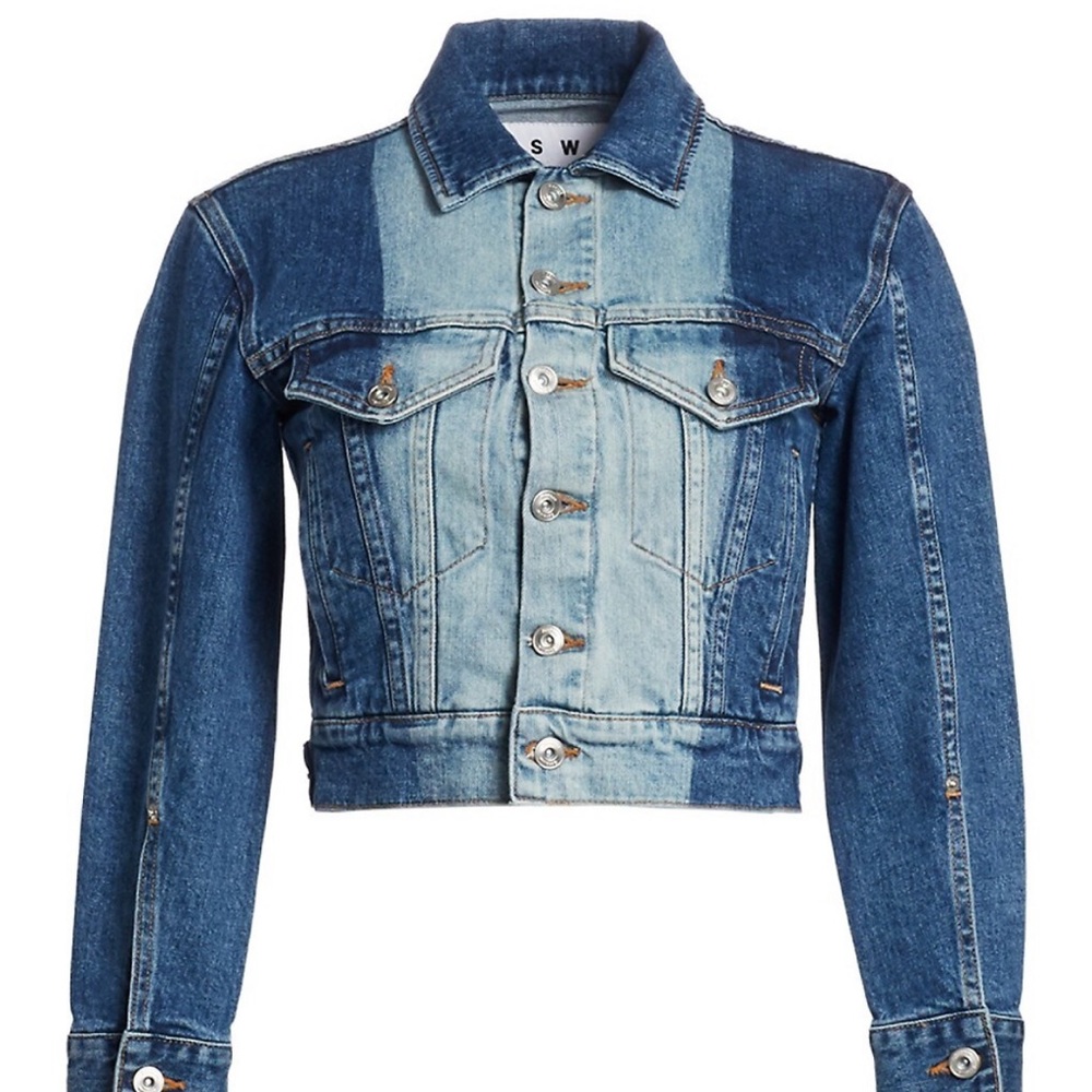 Proenza Schouler White Label
Two-Tone Denim Jacket - Picture 2 of 7
